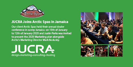 jucra digital goes to jamaica with arctic spas!