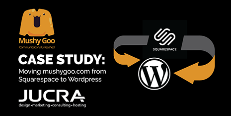 case study! moving from squarespace to wordpress