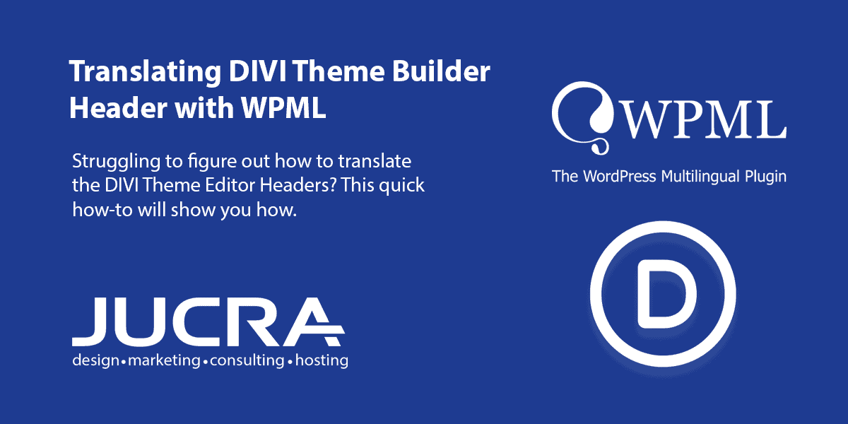 Translating DIVI Theme Builder Header with WPML